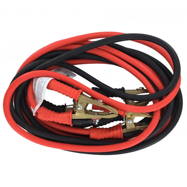 CABLES DE DEMARRAGE PRO HD 50mm² 5 Mètres PINCES BRONZE 1000A MAXI - Photo 1/1