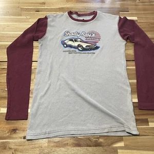 Camisa De Colección Arizona Térmica Manga Larga Gráfica Rayos Sombreados Pintura Cuerpo Hombres Med - Imagen 1 de 7