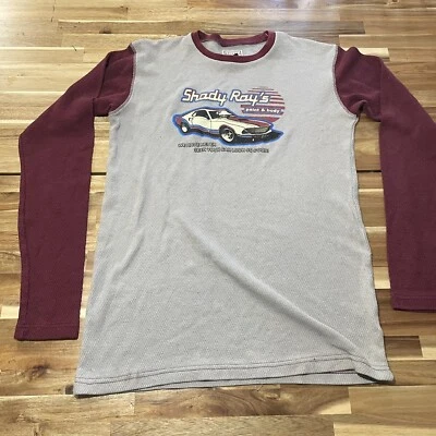 Винтажная Аризона Тепловая Рубашка с Длинным Рукавом Тенистые Лучи Краска Тело Мужчины Средний - Изображение 1 из 4