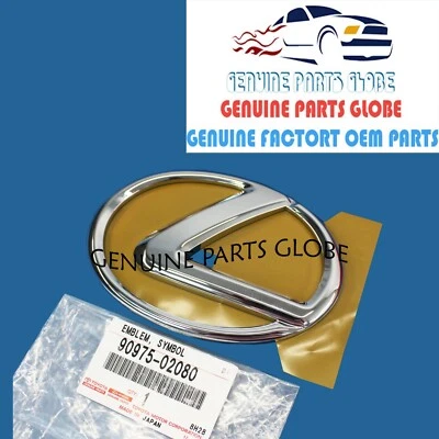 LEXUS GENUINO IS250 IS350 CROMO REJILLA RADIADOR EMBLEMA SIN DISTANCIA 90975-02080 Foto 1 de 4