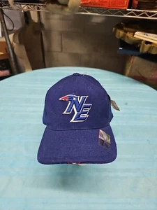 Nos NEW ENGLAND PATRIOTS Football NIKE Vintage Size 7 1/4 Hat NFL Cap Blue - Picture 1 of 14