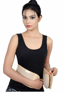 Nabelherniengürtel für Männer & Frauen Bauchstützmappe mit Kompresse - Bild 1 von 7