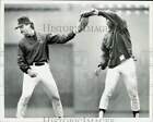 1988 Press Photo Baseball's Randy Kutcher and Ellis Burkes workout at Fenway