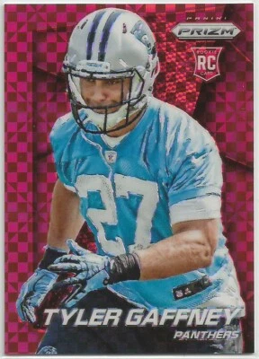 2014 Panini Prizm ~ TYLER GAFFNEY Power Red Prizm #271 Panthers RC #080/125 - Image 1 of 2