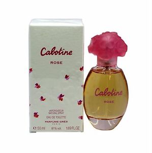 CABOTINE ROSE BY PARFUMS GRES EAU DE TOILETTE SPRAY 50 ML/1.69 FL.OZ. NIB