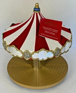Hallmark Carousel Display with 2 Horses - New Brand New In Box Sealed In Plastic - Picture 1 of 5