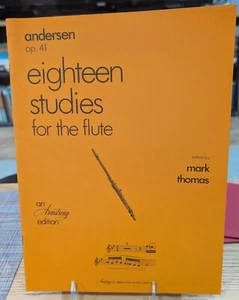 Eighteen Studies For the Flute Op. 41 by C.J. Andersen - Picture 1 of 4