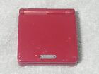 Nintendo Game Boy Advance SP - Flame Red Parts or Repair Only (Read Description)