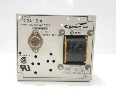 CONDOR C24-2.4 POWER SUPPLY 557487 - Image 1 of 4