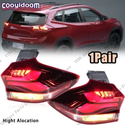 Par de luces traseras exteriores para Chevrolet Tracker 2019-20 lámpara de freno asignación de altura Foto 1 de 4