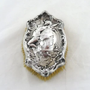 Mauser Sterling Silber Jugendstil Kleiderbürste "LA VISION" Monogramm "JWC" - Bild 1 von 15