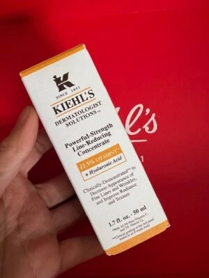 KIEHL'S Powerful-Strength Line Reducing Concentrate 12.5%Vitamin C (1.7oz./50ml) - Image 1 of 4