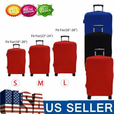 Maleta protectora elástica antiarañazos para equipaje de viaje de 18 ~ 28 pulgadas a prueba de polvo Foto 1 de 4