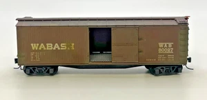 N Scale Micro Trains 39120 Wabash Freight Car With Couplers No Box #5 - Picture 1 of 9