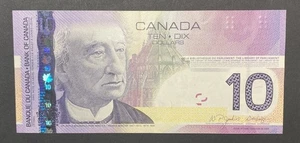 Billet Du Canada 10 DOLLARS 2007 P.-102Aa SUP/AU - Picture 1 of 3