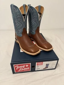 Tony Lama 7955 Avett Bison 10D mens boots NEW - Picture 1 of 17