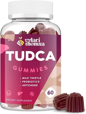 Gomitas TUDCA Premium 2000 mg para apoyo hepático, desintoxicación, reparación y salud intestinal Foto 1 de 4