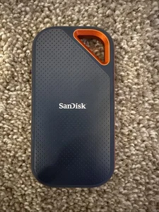 SanDisk SDSSDE81-2T00 Extreme PRO 2TB USB-C Portable External SSD - Afbeelding 1 van 4