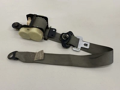 1984-1989 Nissan 300ZX Z31 OEM Tan Brown Front Seat Belt Buckle Receiver - Image 1 of 4