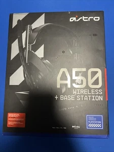 Casque Gaming Astro A50 Sans Fil + Station de Charge Noir PS4 PS5 PC - Photo 1/8