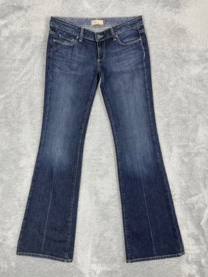 Paige Laurel Canyon Jeans Womens 29 Blue Bootcut Stretch Made in USA 0102-0001 - Image 1 of 4