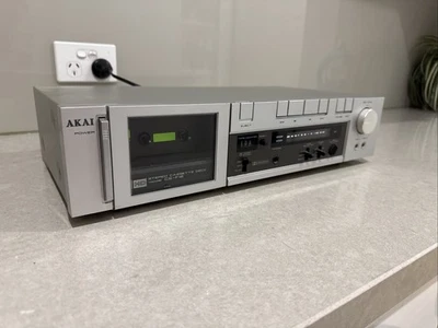 Vintage Akai CS-F12 Stereo Cassette Deck - Tested And Working - image 1 of 4