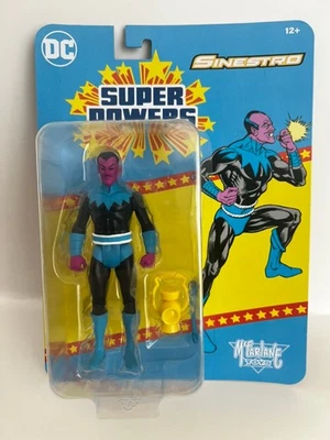 2024 DC Super Powers Sinestro Super Friends McFarlane Toys 5" Action Figure- MOC - Image 1 of 4