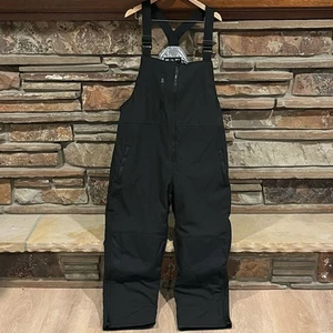 RefrigiWear Black Insulated Softshell Bib Overalls Workwear - Picture 1 of 13