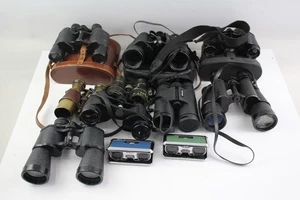 Assorted Vintage Binoculars of Various Brands and Magnifications Job Lot - Picture 1 of 6