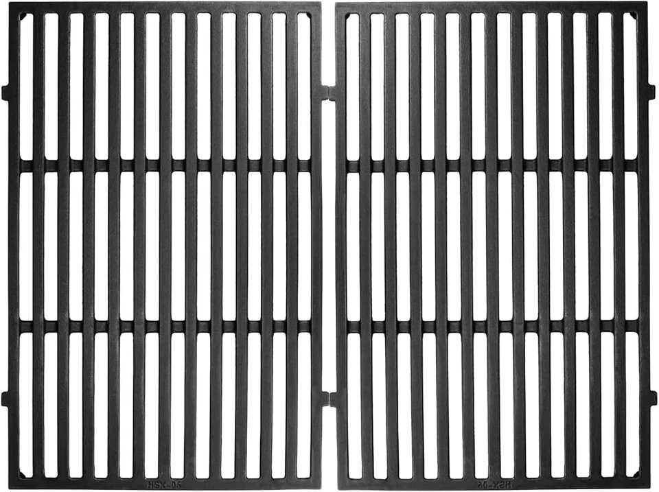 GFTIME Grillrost 7638 Gusseisen 44.5x30cm für Weber Spirit E-310, I/II 310-330