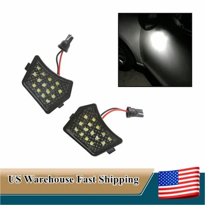 Car Side Mirror Puddle Lights For Jaguar XJ-Type 2010-2019 XF 2019-2021 2PCS - Изображение 1 из 4