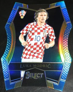 2016-17 Select Luka Modric Light Blue Die-Cut Prizm # 124/249 Mezzanine 2017 - Picture 1 of 2