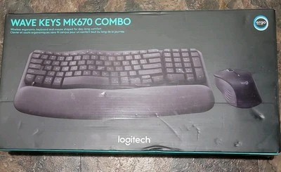 Logitech Wave Keys MK670 Combo Keyboard with Mouse - Image 1 of 3