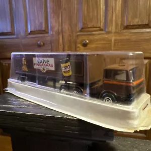 NOS EFSI Calve Pindakaas Holland Advertising Die Cast Mercedes Truck Trailer - Picture 1 of 11