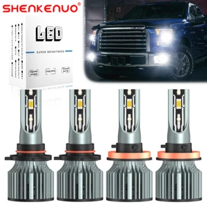 For Honda Pilot 2006-2018 Combo 9005+H11 LED Headlights Bulbs High Low Beam Q8 - Picture 1 of 13