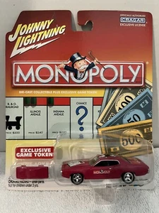 Vintage Johnny Lightning 1972 Plymouth Road Runner Monopoly w/States Ave Piece - Picture 1 of 5