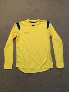Mitre Boys Sports Top in Yellow - Size LY - Picture 1 of 2