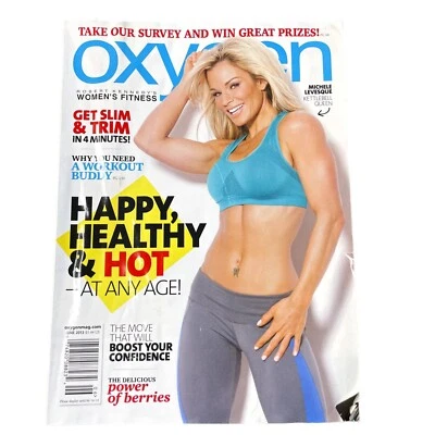 Oxygen Fitness Magazine u November 2013 Michele Levesque Cover Vol 16 Is 6 No 16 Foto 1 de 4