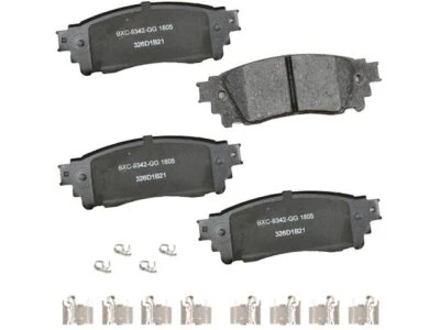 For 2019-2024 Lexus ES300h Brake Pad Set Rear Bendix 84776RZVM 2020 2021 2022 - Image 1 of 2