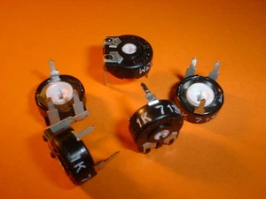 5x 1 kOhm Trimmer liegend Piher PT10LV Trimmpoti - Picture 1 of 1