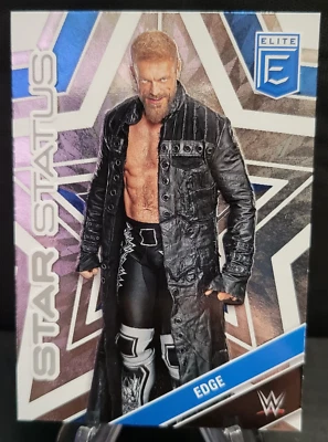 2023 Donruss Elite WWE EDGE #18 - STAR STATUS - HOBBY INSERT - Image 1 of 2