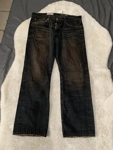 AG Adriano Goldschmied The Protege Slim Straight Dark Jean Size 36x31 Pants - Picture 1 of 8