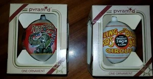 Pyramide - Ringling Bros And Barnum & Baily Circus Christmas Ornament Vintage 1982 - Bild 1 von 4