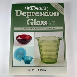 Glass Schroy Ellen Depression Warman's 2003 tercera edición Krause Publications - Imagen 1 de 3