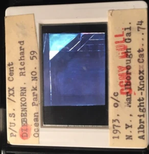 Richard Diebenkorn "Ocean Park No. 59" 35mm Art Slide Abstract Expressionism - Picture 1 of 3