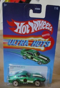 Hot Wheels Ultra Hots Nissan Fairlady Z in Green  1:64 Scale Diecast - Picture 1 of 4
