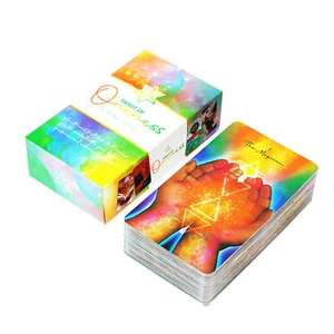 84Pcs Tarot of Oneness Mysterious Divination Deck Fun Mystical Tarot Card - Foto 1 di 12