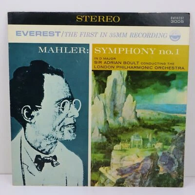 Mahler Symphony No.1 D Major Sir Adrian Boult London Philharmonic Orchestra  Foto 1 de 4