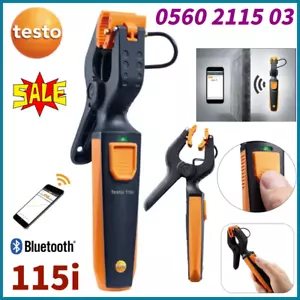 Testo 115i -0560 2115 03 Pipe Clamp Thermometer Wireless Probe via smartphone - Picture 1 of 11