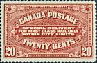 Canada #SGS4 MNH 1922 20c Special Delivery Exprés [E2]